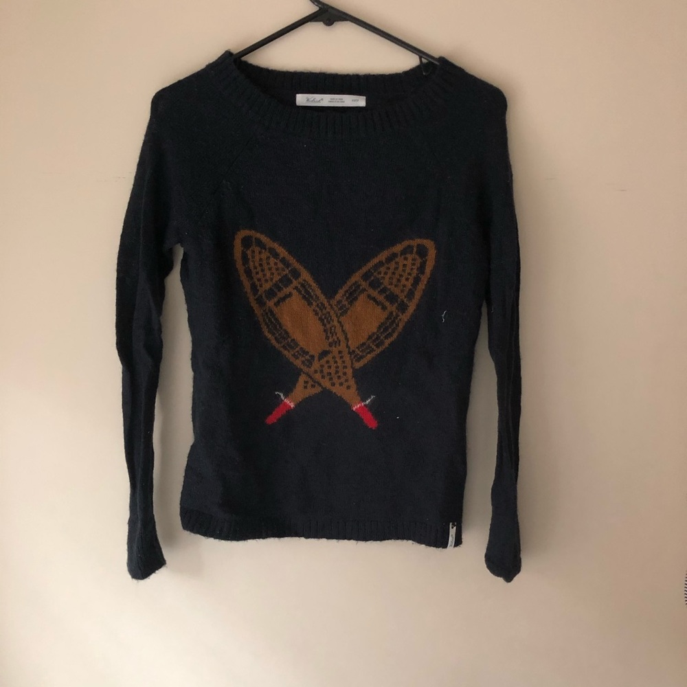 Woolrich snow shoeing sweater